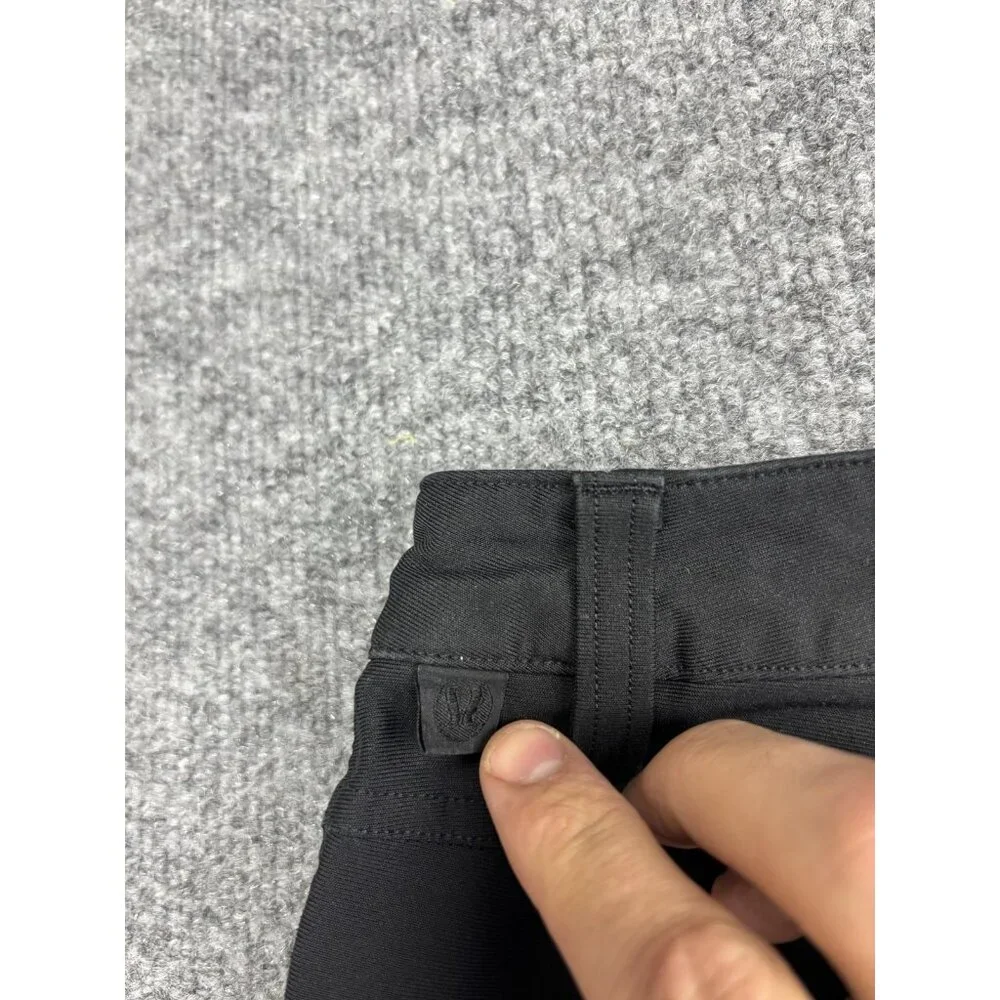 Lululemon Pants Mens 33 Black Slim Fit Stretch Chino Tapered Casual Pockets Golf